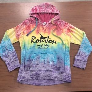 Ron Jon Surf Shop - Tie Dye Hoodie - Women’s Medium